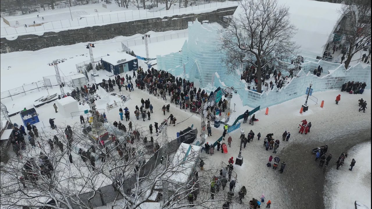 Quebec Winter Carnival - Random Clips Rough Cut