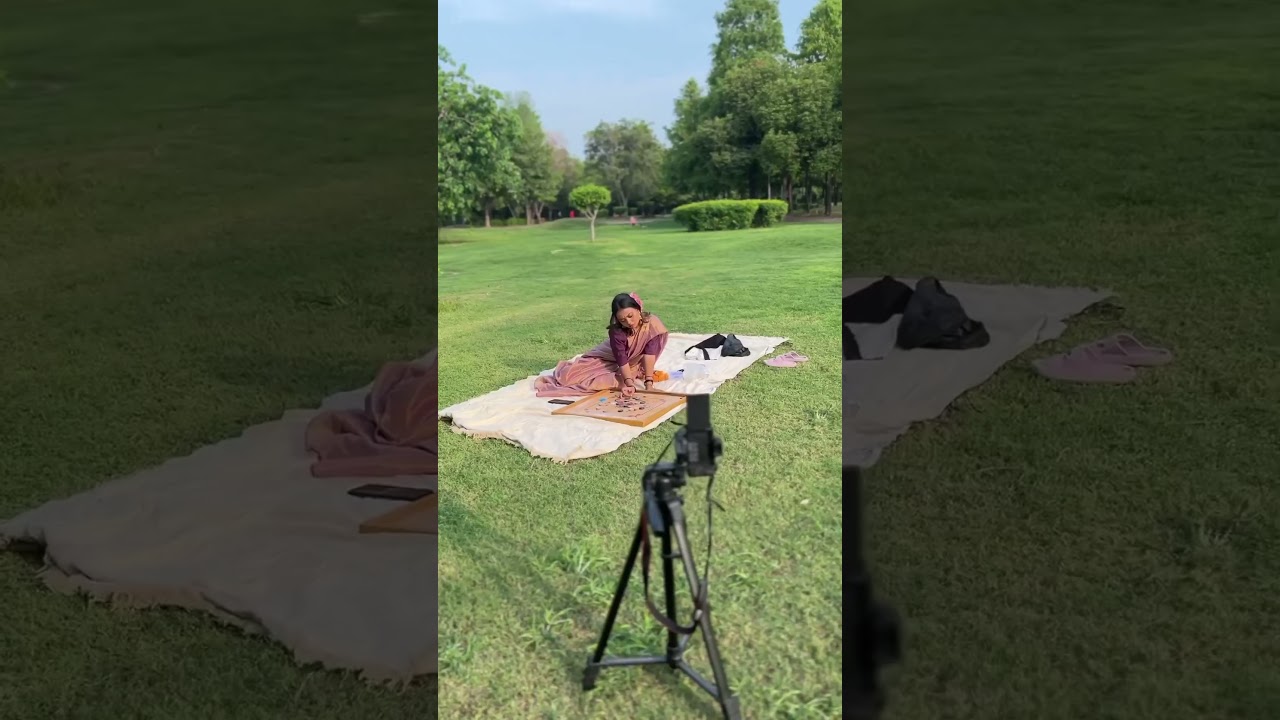 Shoot idea with saree 