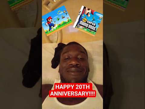 20 years since this piece of nostalgia came to us! #nintendo #mario #newsupermariobros #nsmb