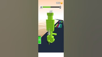 Stack Colors - Gameplay - level 48(Android, ios)#shorts