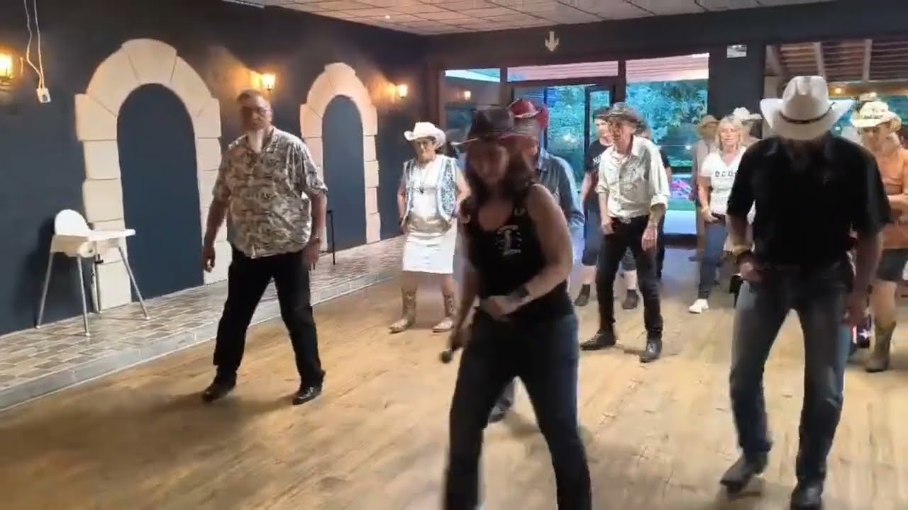 The fireman Country line dance
