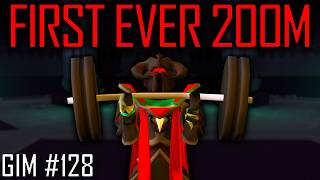 My First Ever 200M Skill in OSRS Ironman