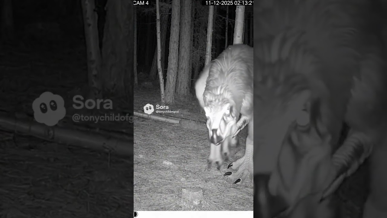 Utahraptor captured on trail camera 