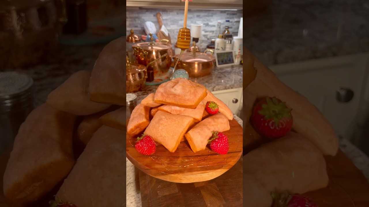 Princess and the Frog Strawberry Beignets