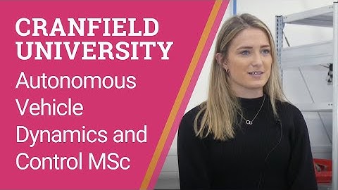 Why study Autonomous Vehicle Dynamics and Control MSc - Julianne