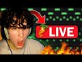 making beats and listening to your beats, get inspired!
