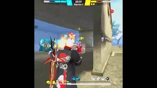 1 v 3 🔥 Free Fire gameplay 🔥 Headshot red no#