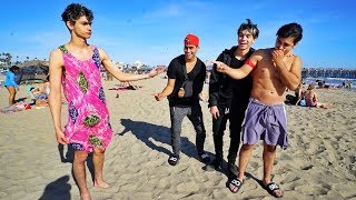 Crazy Dares On The Beach Part 3