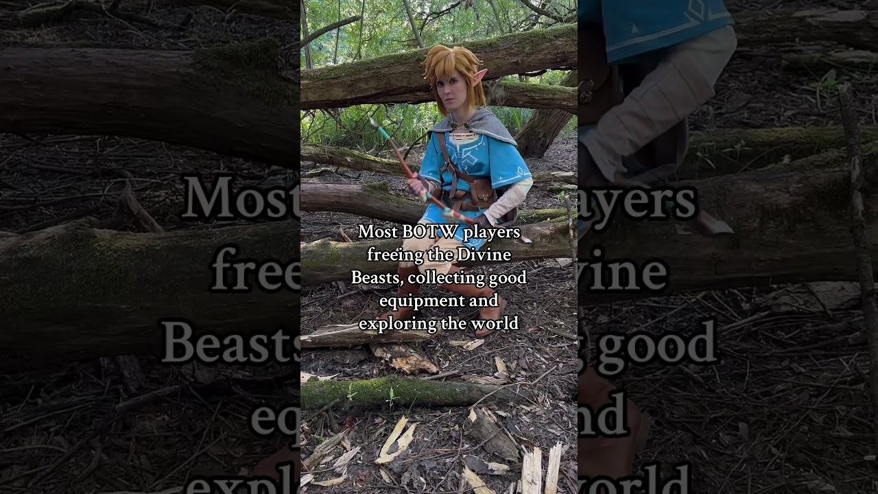 Me "Incorrectly" playing Breath of the Wild | Legend of Zelda Link Cosplay