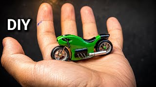 DIY Fantasy Miniature Motorcycle |Watch How I Built It From Scratch