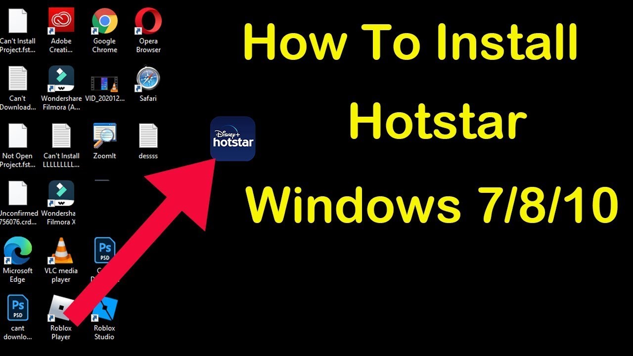 How to install disney Hotstar | crazy tech world | download in pc & computer