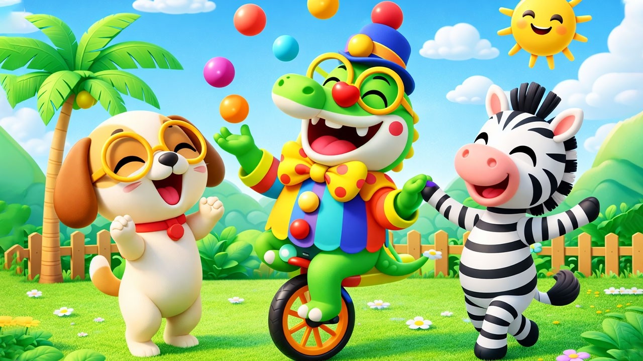 CHÚ CÁ SẤU XANH REMIX - Chú Hề Cá Sấu - Liên Khúc Ca Nhạc Thiếu Nhi Remix Vui Nhộn