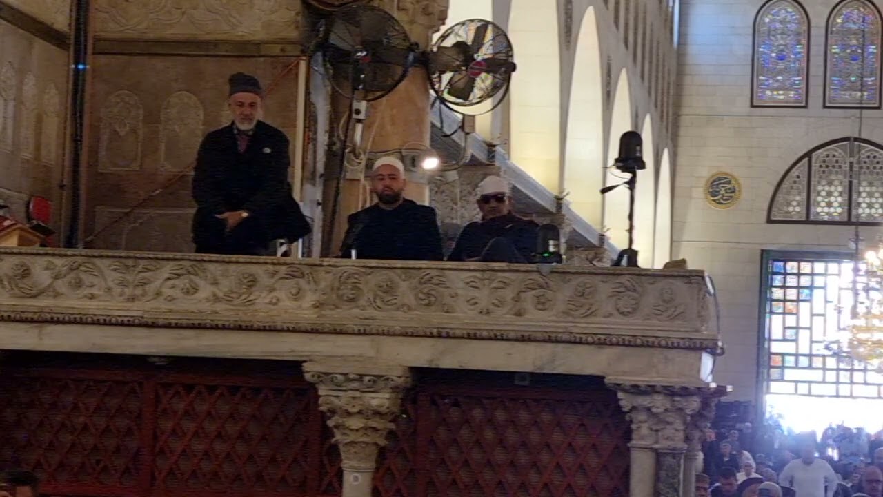 04 - تلاوة قرآنية عطرة للمقرئ فراس القزاز من المسجد الأقصى المبارك - الخميس 24 شعبان 1444هجري