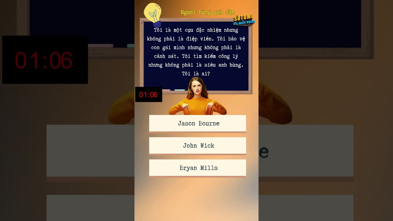 Tôi không phải là điệp viên. 