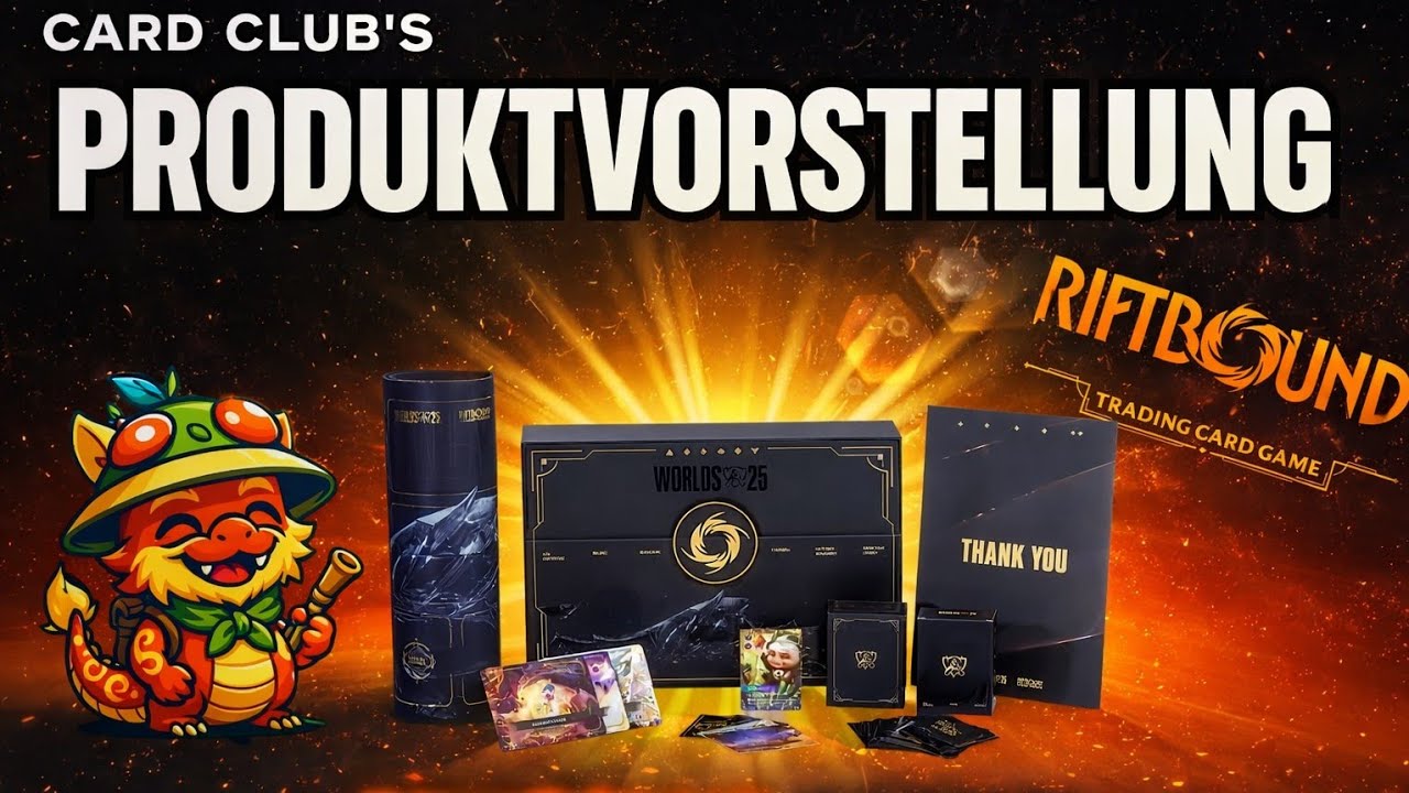 Das hochwertigste TCG Produkt 2025? I League of Legends Riftbound Worlds Bundle 2025 I Card Club