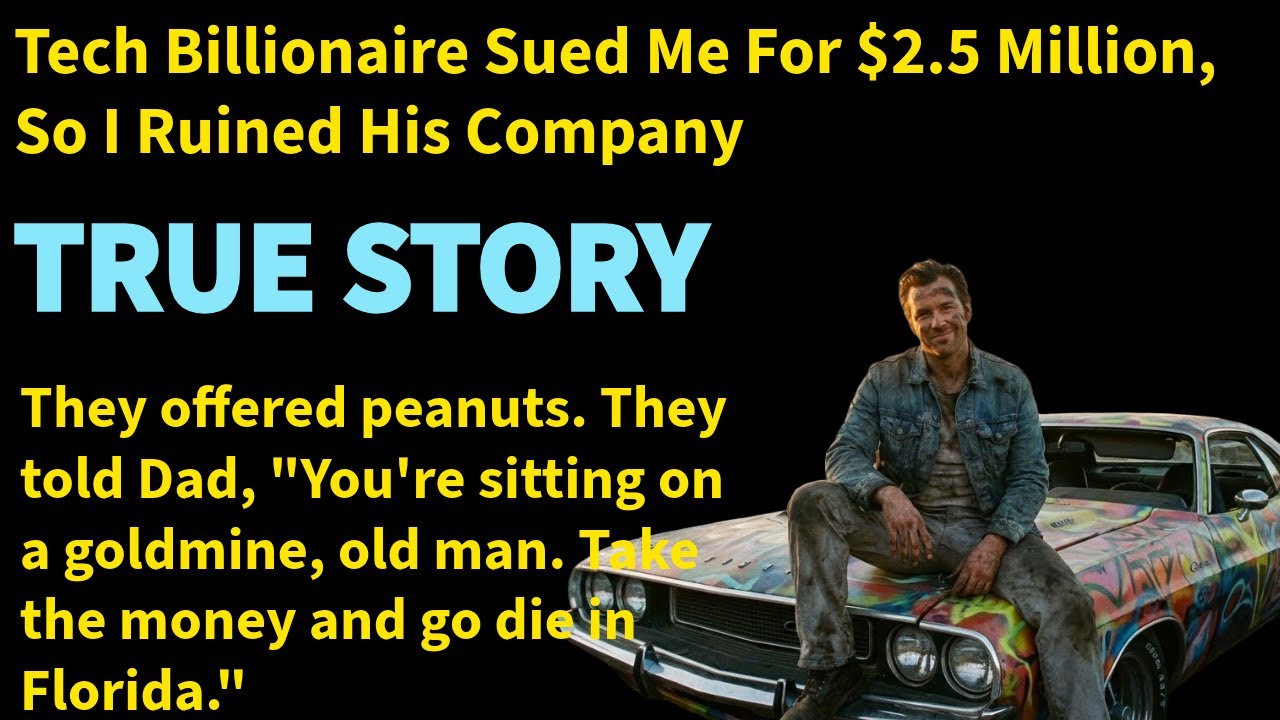Реальная история: Технологический миллиардер подал на меня в суд на 2,5 миллиона долларов, и я ра...