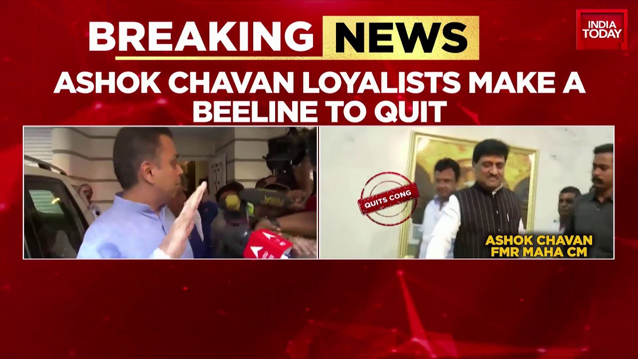 Setback To India Bloc As Ex-Maharashtra Chief Minister Ashok Chavan ...