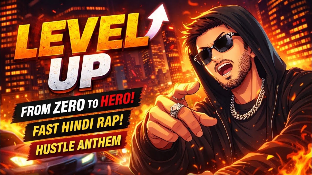 Level Up ~Official Hindi Rap Song | Motivational Rap 2026 | Desi Hip Hop | Fast Rap | New Hindi Song