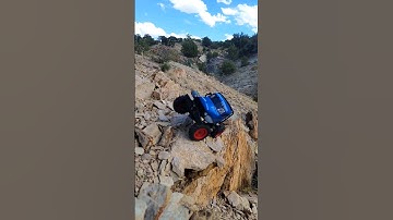 Will it fall? FMS FCX24 Power Wagon. #rccrawler #rivasconcepts