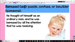 Veldt Vocabulary Intro