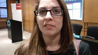 Gillian, speaking at the Young Fabian Future of Finance Network launch
