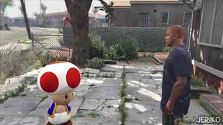Toad roasts Franklin but it's actually Toad's voice