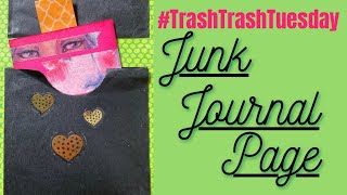 #trashtrashtuesday Junk Journal Page
Created a 2-page spread for #trashtrashtuesday using the little sleeves from a box of After 8 mints
For details of #trashtrashtuesday, pop on over to @JustJournalingwithPossumPatty! #trashtrashtuesday Junk Journal Page