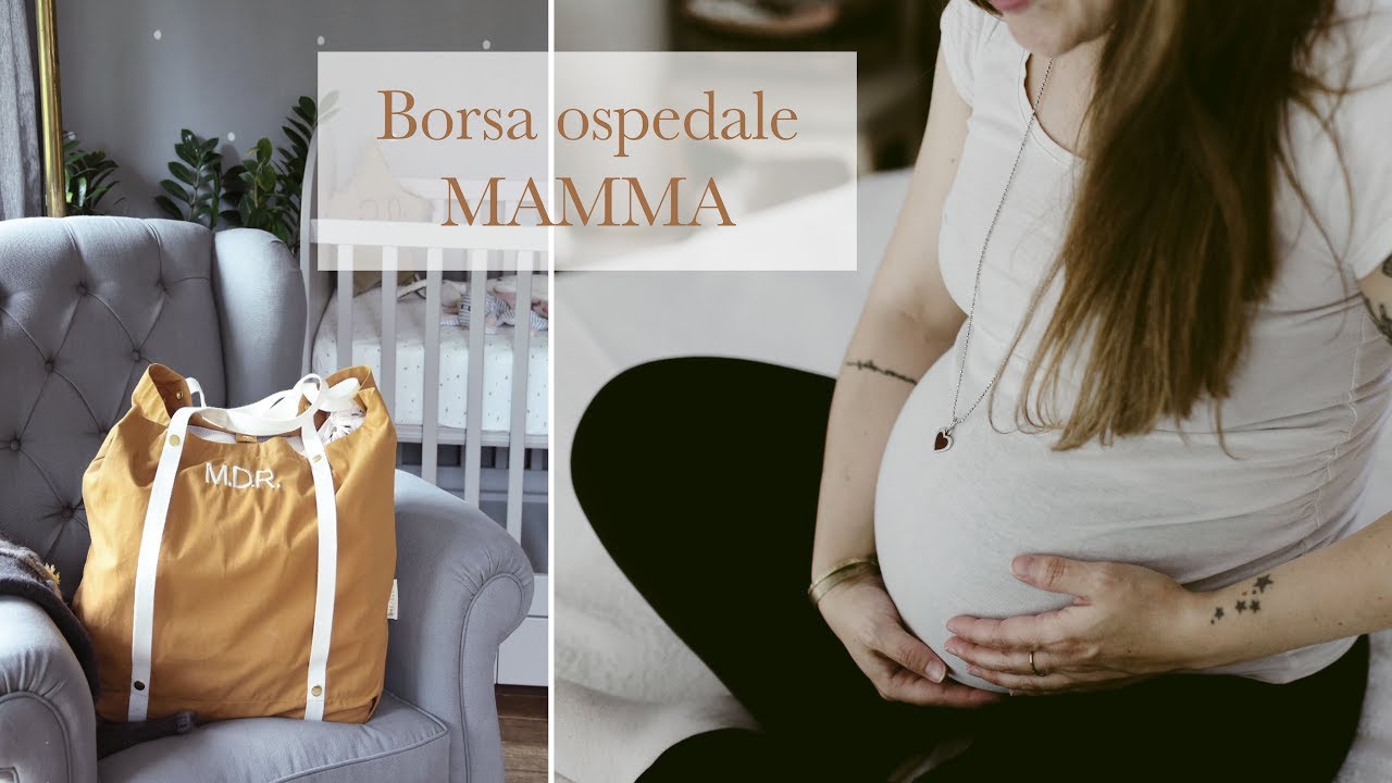 Prepariamo la BORSA per l'OSPEDALE  ~ Versione MAMMA