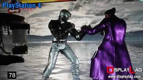 Input Lag Test: Tekken 7 ver. 1.10  - PlayStation 4