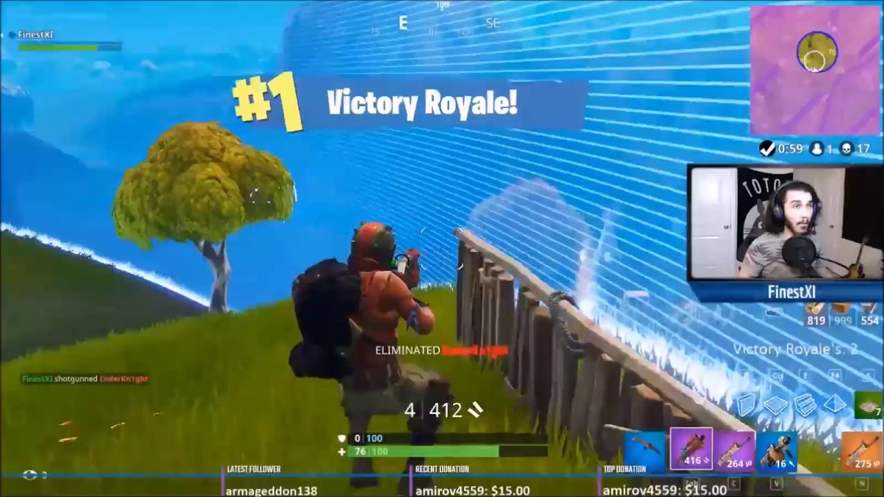 FinestXI Fortnite Montage #1 Impulse, Snipes, And Everything Nice