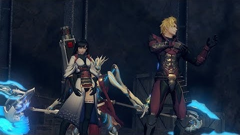 Xenoblade Chronicles 2 Boss Mikhail and Patroka