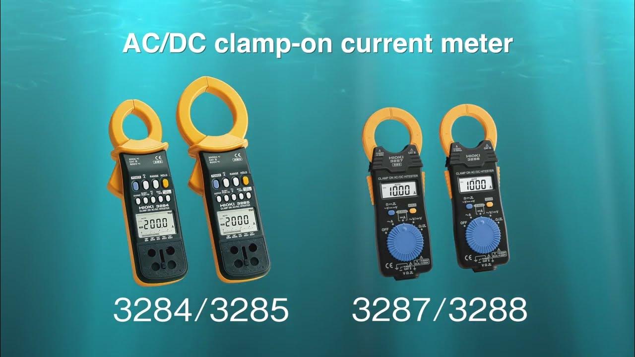 Using a Hioki Current Clamp Meter Measuring DC current YouTube