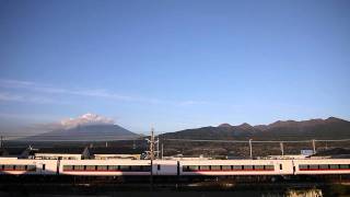 E657系と富士山