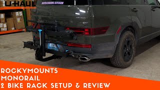 Rocky Mounts Mono Rail 2 Bike Rack Setup Review RMT11415