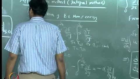 Mod-01 Lec-18 Approximate(Integral) methods for laminar external flow and heat transfer