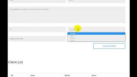 Add, Edit and Delete your Clients - InstantStretch Client Database