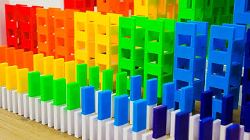 200,000 Dominoes in 1 Year in 3 Minutes | Best of Hevesh5 (15)