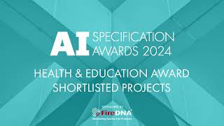 AI Specification Awards - Health & Education Award - Shortlisted Projects