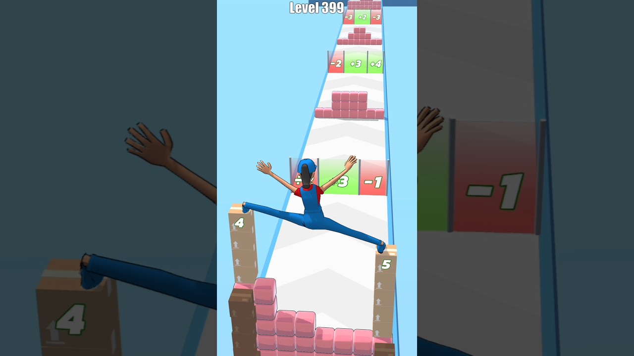 Cargo Skates level - 399 Girl Skating Running 