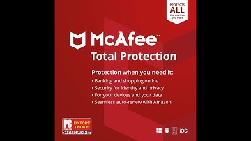 McAfee Total Protection 2021 Antivirus Software, Internet Security, Password Manager