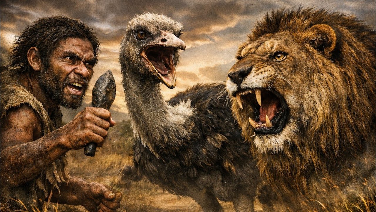 Life 3.6 Million Years Ago | Early Humans vs Ancient Predators 