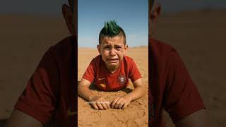 Ronaldo Built A Cactus Desert Four Wheeler Bike For His Son But Messi Stole It