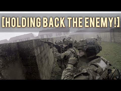 HOLDING BACK THE ENEMY ALL ALONE! | UK AIRSOFT MILSIM