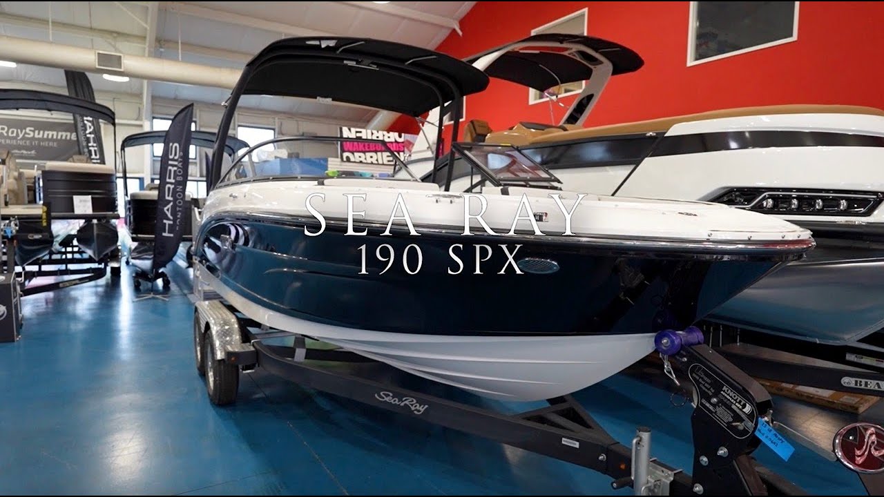 2025 Sea Ray 190 SPX – The Perfect Blend of Performance and Comfort