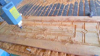 2D Design on khat wood CNC Machine cutting design palla By Advanced Woodworking 2024 #machines