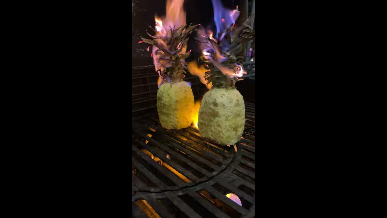 Flambierte Ananas - YouTube