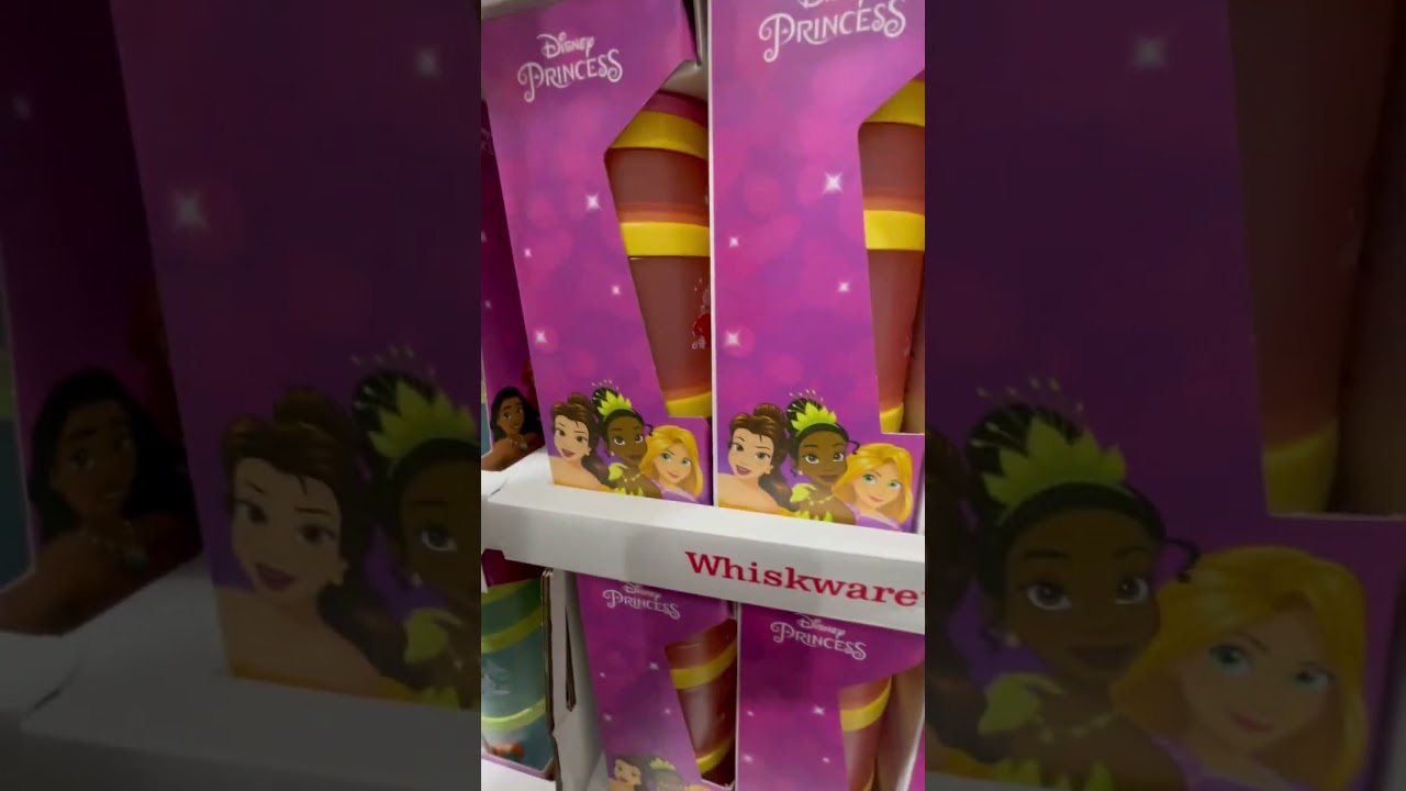 Costco Disney Princess and Grogu Whiskware Snack Containers