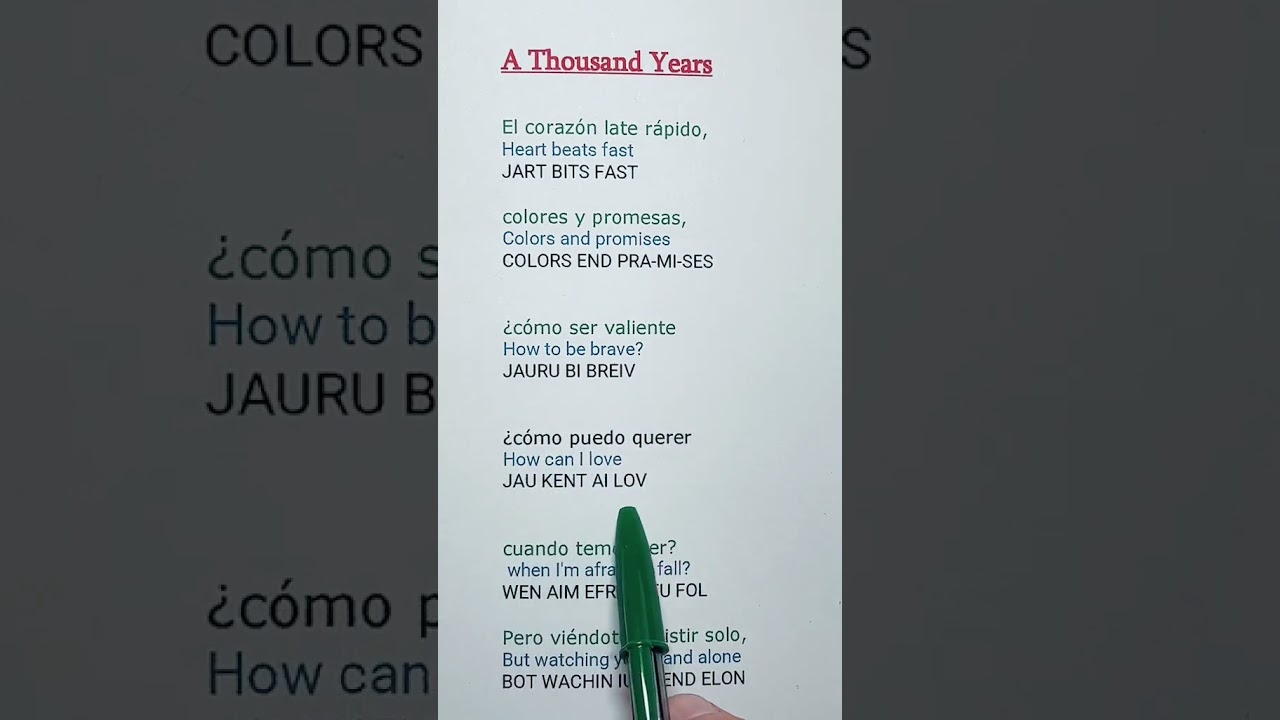 Christina Perri - A Thousand Years - Letra e Tradução 