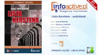Lista Kerstena Audiobook Mp3 - Jurij Wołkoński