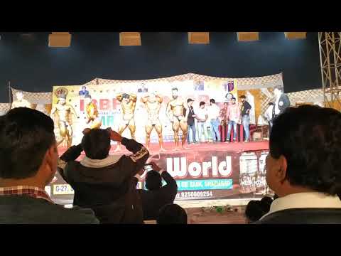 Mr India  bodybuilding,,,fight for overall title